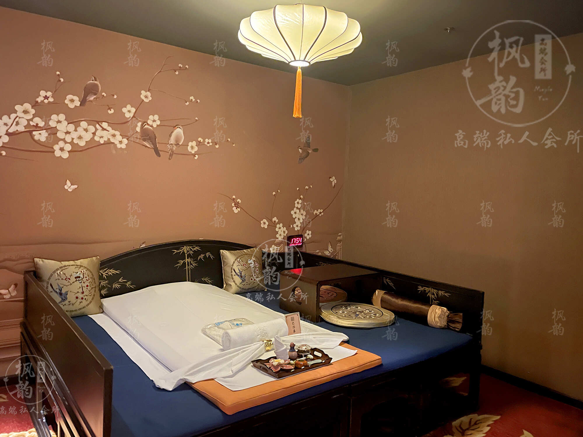湖北上海附近私人spa会馆，会馆环境古色古香，手法非常好